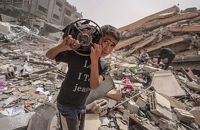 காஸா உயிரிழப்பு 44,835-ஆக உயா்வு