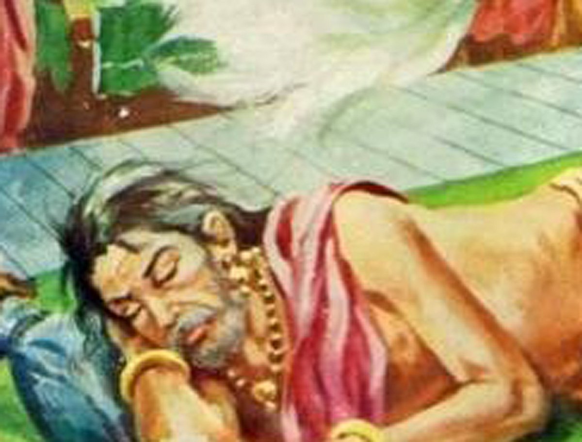 முரசுக்கட்டிலில் உறங்கிய மோசிகீரனார் 