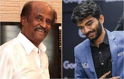 குகேஷுக்கு ரஜினிகாந்த் வாழ்த்து!