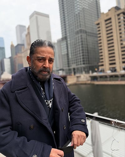 சிகாகோவும் ச்சில்... கமல்ஹாசன்!