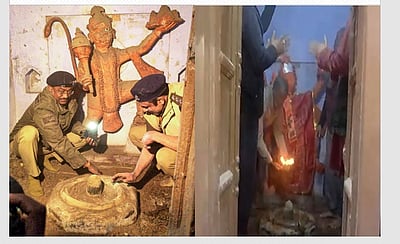 சம்பலில் மீண்டும் திறக்கப்பட்ட கோயிலில் 'ஆரத்தி' வழிபாடு