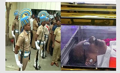 ஈவிகேஎஸ் இளங்கோவன் உடலுக்கு அரசு மரியாதை