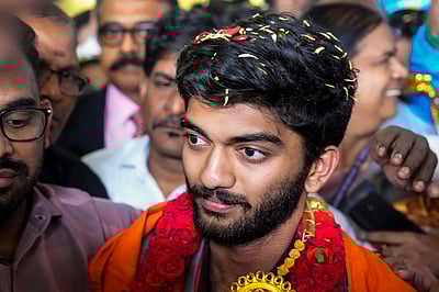 சென்னை திரும்பிய குகேஷ்-க்கு உற்சாக வரவேற்பு!