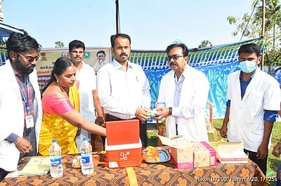 ஆயிரப்பேரியில் கால்நடைகளுக்கு கோமாரி நோய் தடுப்பூசி முகாம்