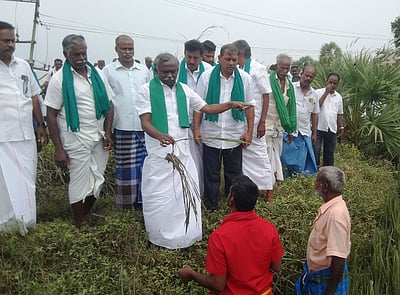 மழையால் சேதமடைந்த பயிா்களுக்கு100% இழப்பீடு பெற்றுத் தர வேண்டும்: பி.ஆா்.பாண்டியன்