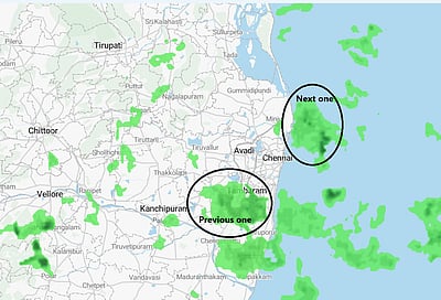 புயல் சின்னத்தால் பலத்த மழைக்கு வாய்ப்பில்லை!