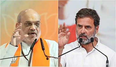 அம்பேத்கரை அவமதித்த அமித் ஷா மன்னிப்பு கேட்க வேண்டும்! ராகுல்காந்தி பதிலடி!