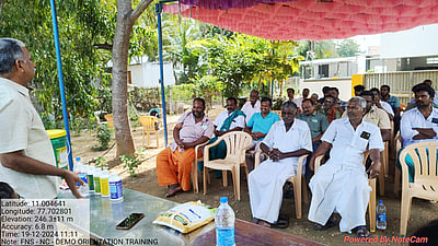 வள்ளியிரச்சலில் விவசாயிகள் பயிற்சி முகாம்