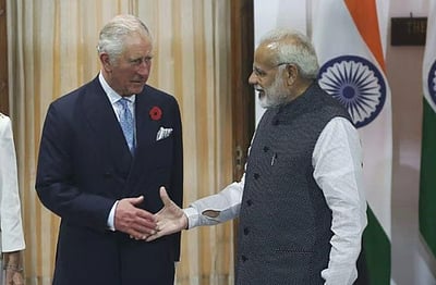 பிரிட்டன் மன்னருடன் பேசிய பிரதமர் மோடி!