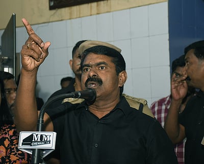 பெரியார் குறித்து சர்ச்சைப் பேச்சு: சீமான் வீட்டிற்கு போலீஸ்  பாதுகாப்பு