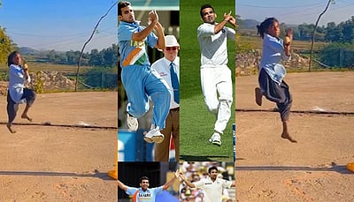 ஜாகீர் கான் போல பந்துவீசும் சிறுமி..! சச்சின் பகிர்ந்த விடியோ! 