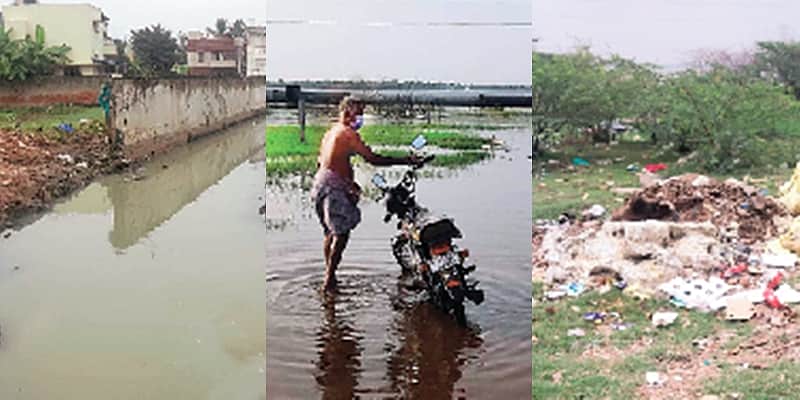 கழிவுநீர் கலப்பு, குப்பைகளால் மாசடைந்து வரும் புழல் ஏரி  