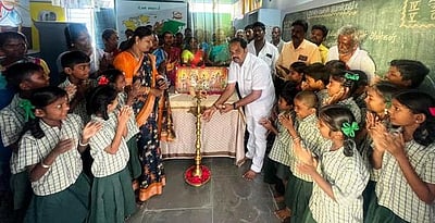 வடகண்டிகை பள்ளியில் ரூ.30 லட்சத்தில் புதிய கட்டடம் திறப்பு