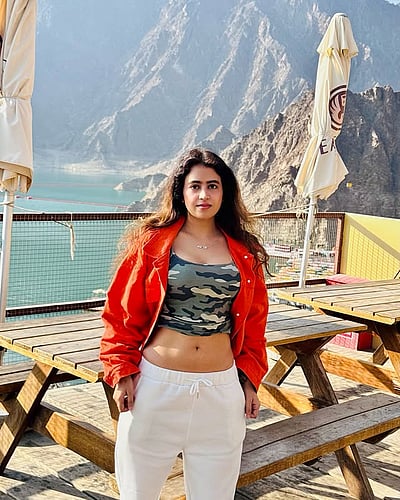 துபை குளிர்காலத்தில்... சோபிதா ராணா!