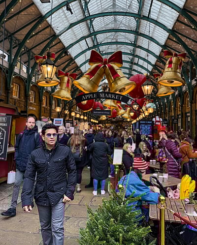 லண்டனில் சச்சின் டெண்டுல்கர்!