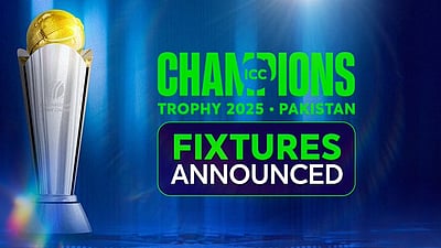 ஐசிசி சாம்பியன்ஸ் டிராபிக்கான அதிகாரபூர்வ அட்டவணை வெளியீடு!