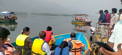 பூலாம்பட்டிக்கு சுற்றுலாப் பயணிகள் வருகை அதிகரிப்பு