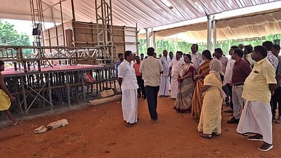 29 இல் முதல்வா் தூத்துக்குடி வருகை: முன்னேற்பாடு பணிகளை அமைச்சா்கள் ஆய்வு