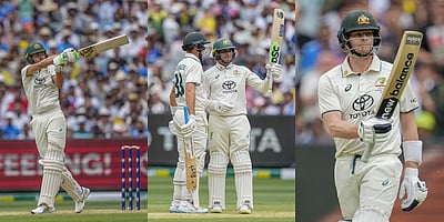 நால்வர் அரைசதம்: முதல்நாள் முடிவில் 300 ரன்களை கடந்த ஆஸி.