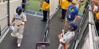 கிண்டலடித்த ஆஸி. ரசிகர்களை முறைத்த விராட் கோலி..! (விடியோ) 