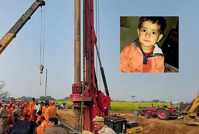 ஆழ்துளைக் கிணற்றில் விழுந்த குழந்தை! 6வது நாளாக தொடரும் மீட்புப் பணி! 