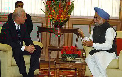 மன்மோகனின் அரசியல் துணிவு இல்லாமல் இந்தியா-அமெரிக்க நல்லுறவு ஏற்பட்டிருக்காது: பைடன்