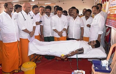 ஸ்ரீசக்தி அம்மா ஜெயந்தி 
விழா ரத்த தான முகாம்