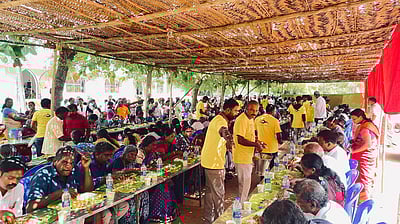 நாசரேத்தில் அன்பின் விருந்து ஆராதனை