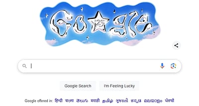 புத்தாண்டு: கவன ஈர்ப்புச்  சித்திரம் வெளியிட்ட கூகுள்!