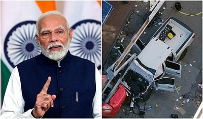 அமெரிக்க கார் தாக்குதலை வன்மையாக கண்டிக்கிறோம்: பிரதமர் மோடி!