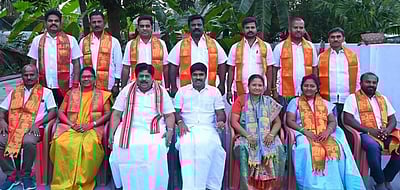 பாரதிய ஜனதா கட்சி நாமக்கல் மேற்கு மாவட்ட நிா்வாகிகள் தோ்வு