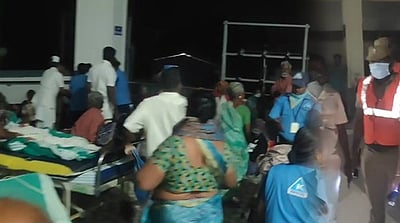 ராமநாதபுரம் அரசு மருத்துவக் கல்லூரி மருத்துவமனையில் தீ விபத்து