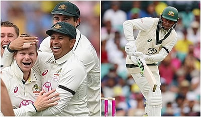 சிட்னி டெஸ்ட்டில் கறுப்பு பட்டை அணிந்து விளையாடிய கவாஜா! ஏன்? 