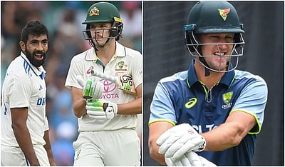 பும்ராவை எதிர்கொள்வது கடினம்: ஆஸி. அறிமுக வீரர்!