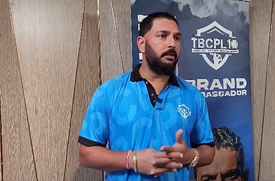 இளைஞர்களின் கனவு நனவானது: டி10 டென்னிஸ் லீக் குறித்து யுவராஜ் சிங்!