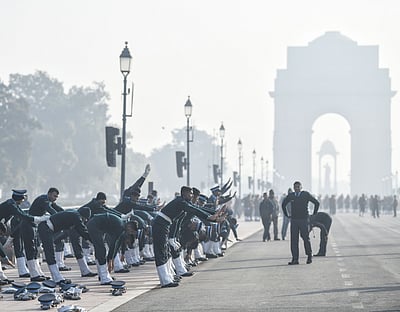 குடியரசு தின அணிவகுப்பு ஒத்திகை - புகைப்படங்கள்