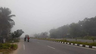 ஊத்தங்கரை பகுதியில் கடும் பனிப் பொழிவு