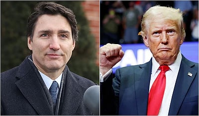 கனடாவை அமெரிக்காவுடன் இணைக்க வாய்ப்பில்லை: டிரம்ப்க்கு ஜஸ்டின் ட்ரூடோ பதிலடி!