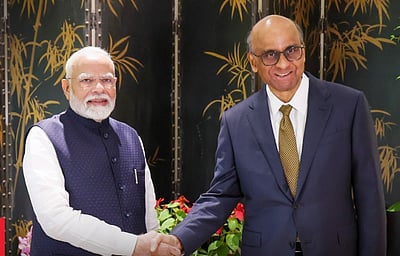 சிங்கப்பூர் அதிபர் முதல்முறையாக இந்தியா வருகை! 