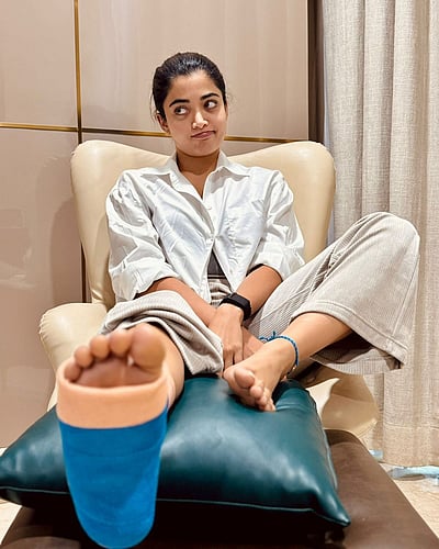 புத்தாண்டு பரிசா? ராஷ்மிகா மந்தனா!