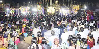 மன்னாா்குடியில் ஆருத்ரா தரிசனம்