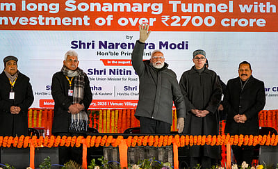 சோனாமார்க் சுரங்கப்பாதை திறந்து வைத்த பிரதமர் மோடி - புகைப்படங்கள்