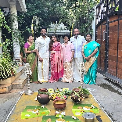 வணங்கான் வீட்டுப் பொங்கல்... அருண் விஜய்!