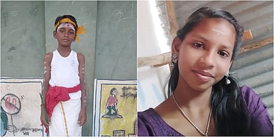 ஆடுகளை குளிப்பாட்ட சென்ற 2 குழந்தைகள் குட்டையில் மூழ்கி பலி