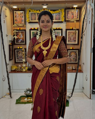 கனவுப் பொங்கல்... அனிதா சம்பத்! 