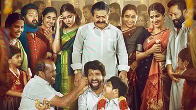 மாமன் பட முதல் பார்வை போஸ்டர்..! வெளியீட்டு மாதமும் அறிவிப்பு! 