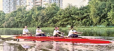 சென்னையில் படகு போட்டிகள்....