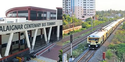 கிளாம்பாக்கம் பேருந்து முனையம் - ரயில் நிலையத்தை இணைக்கும் பணி! செங்கல்பட்டு சாலை மூடல்!