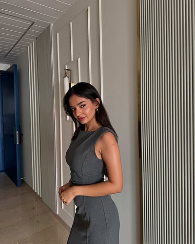 வெள்ளி மலரே... அனுஷ்கா சென்!