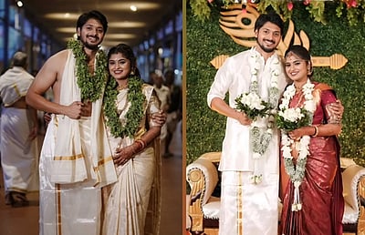 சின்ன திரை நடிகரை மணந்த லப்பர் பந்து பட நடிகை! 